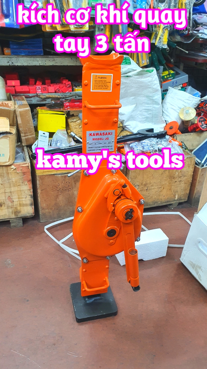 Kích cơ khí quay tay 3 tấn