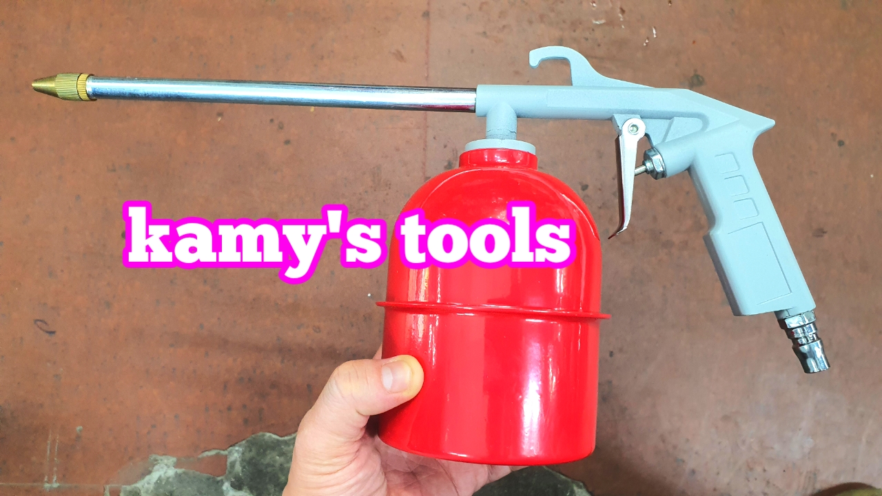 Bình xịt phun dầu bằng hơi khí nén màu đỏ loại lớn