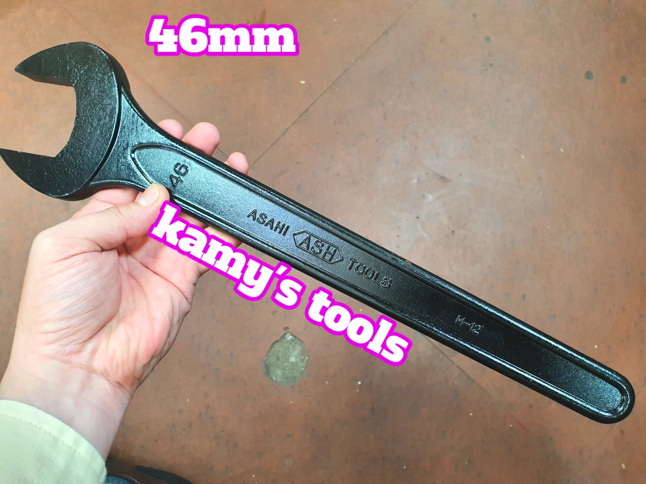 Cờ Lê 1 Đầu Miệng 46mm Hàng Nhật Bãi (Chìa Khóa 1 Đầu Miệng 46mm)