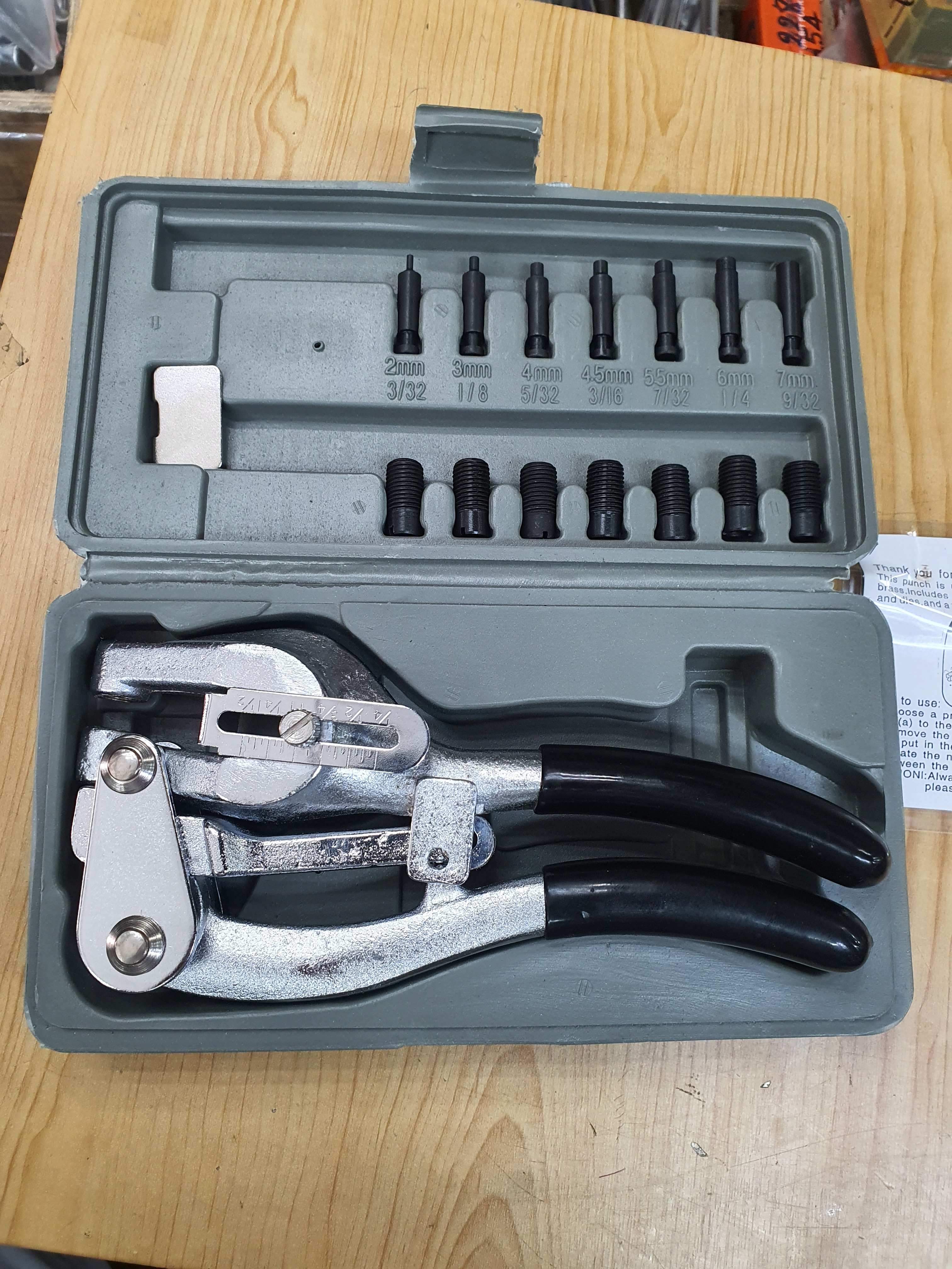 Kìm Đột Lỗ Tôn 2mm-7mm (Kìm Đột Lỗ Tôn, Dụng Cụ Đột Lỗ Tôn)