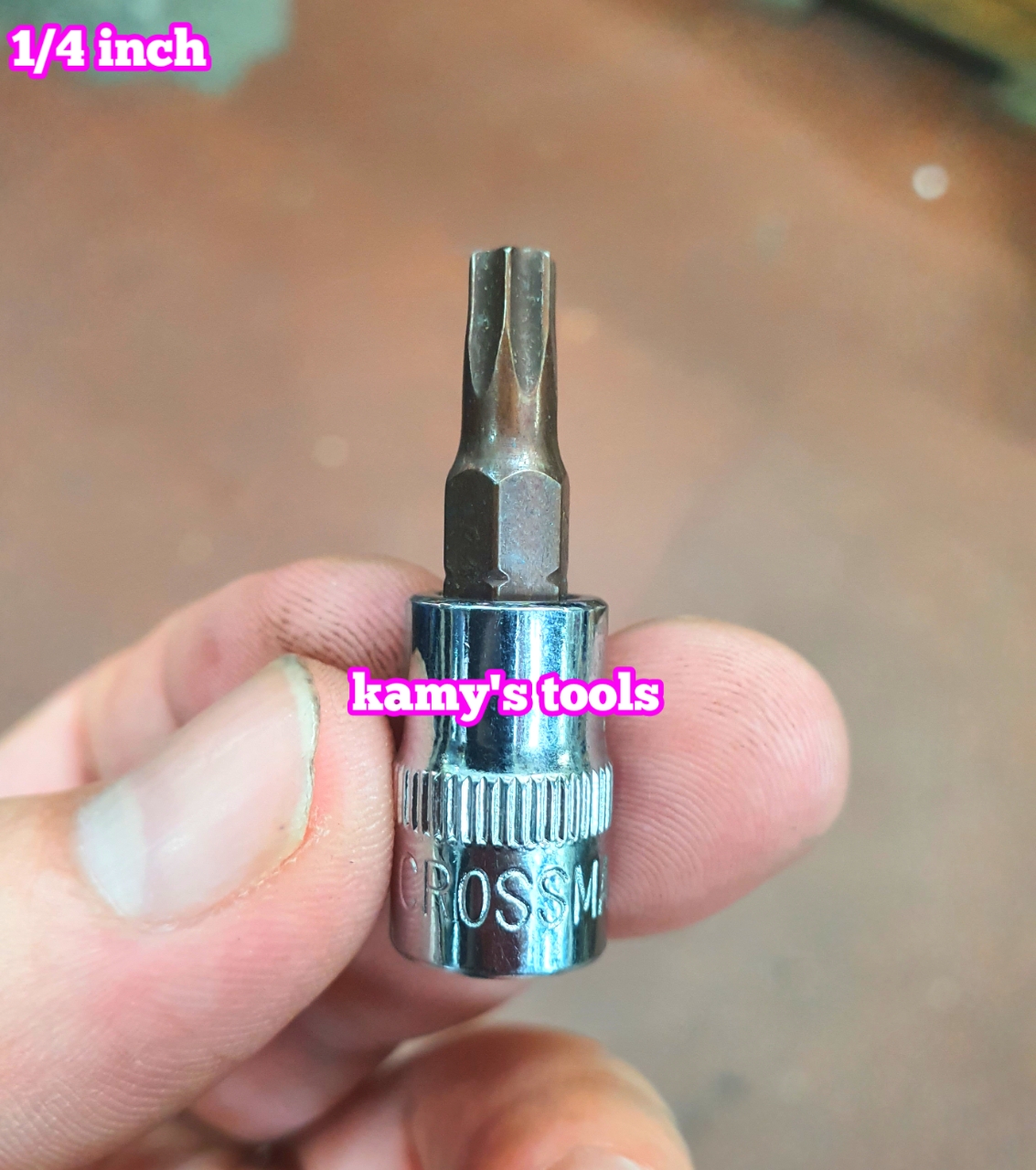 Tuýp lú đầu sao 6 cạnh 1/4 Inch Crossman T10 T15 T20 T25 T27 T30 T40 99-475 99-476 99-477 99-478 99-479 99-480 99-482