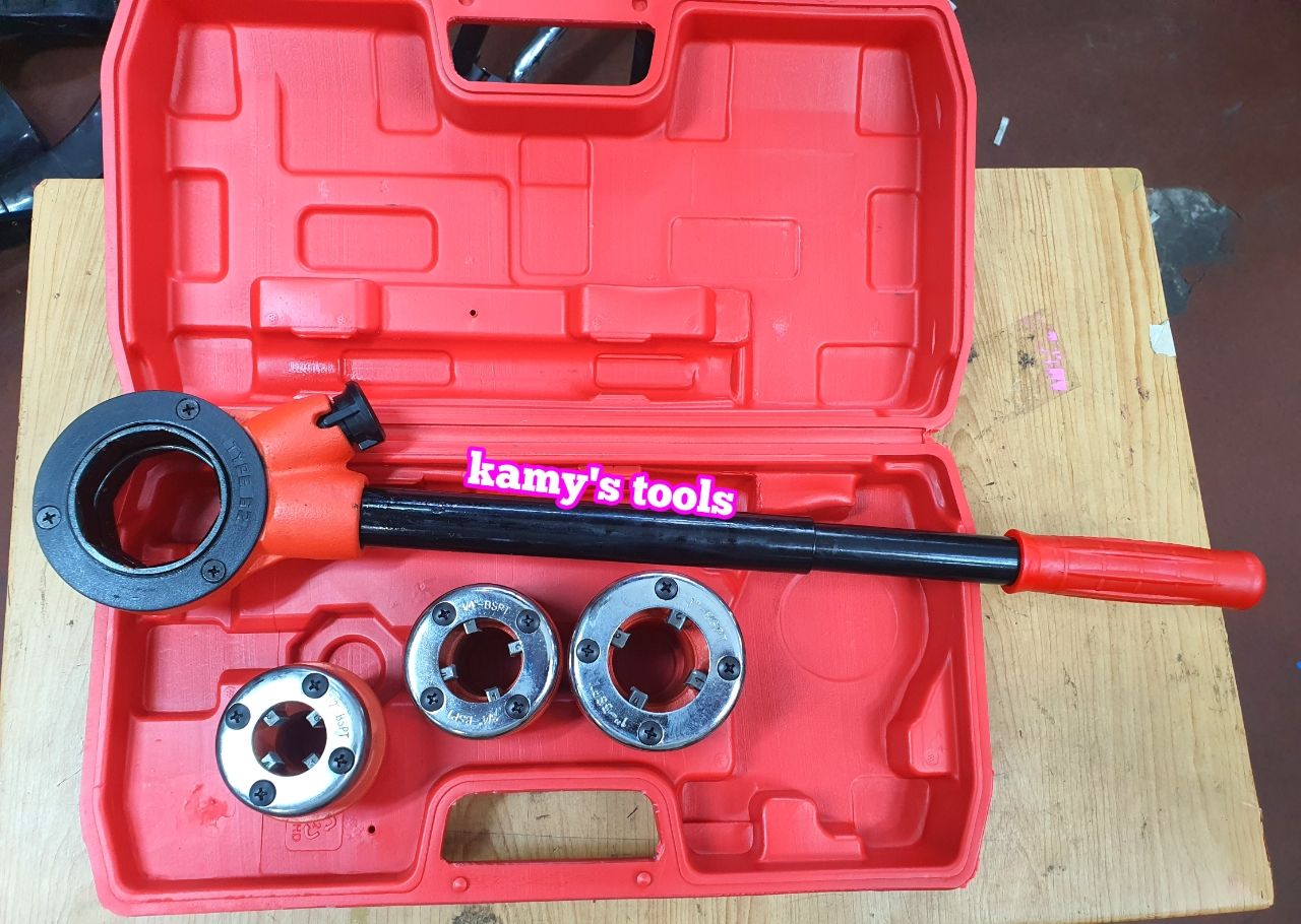 Dụng Cụ Tiện Ren Ống Bằng Tay 21mm-27mm-34mm (Bộ Tiện Ren Ống Bằng Tay)