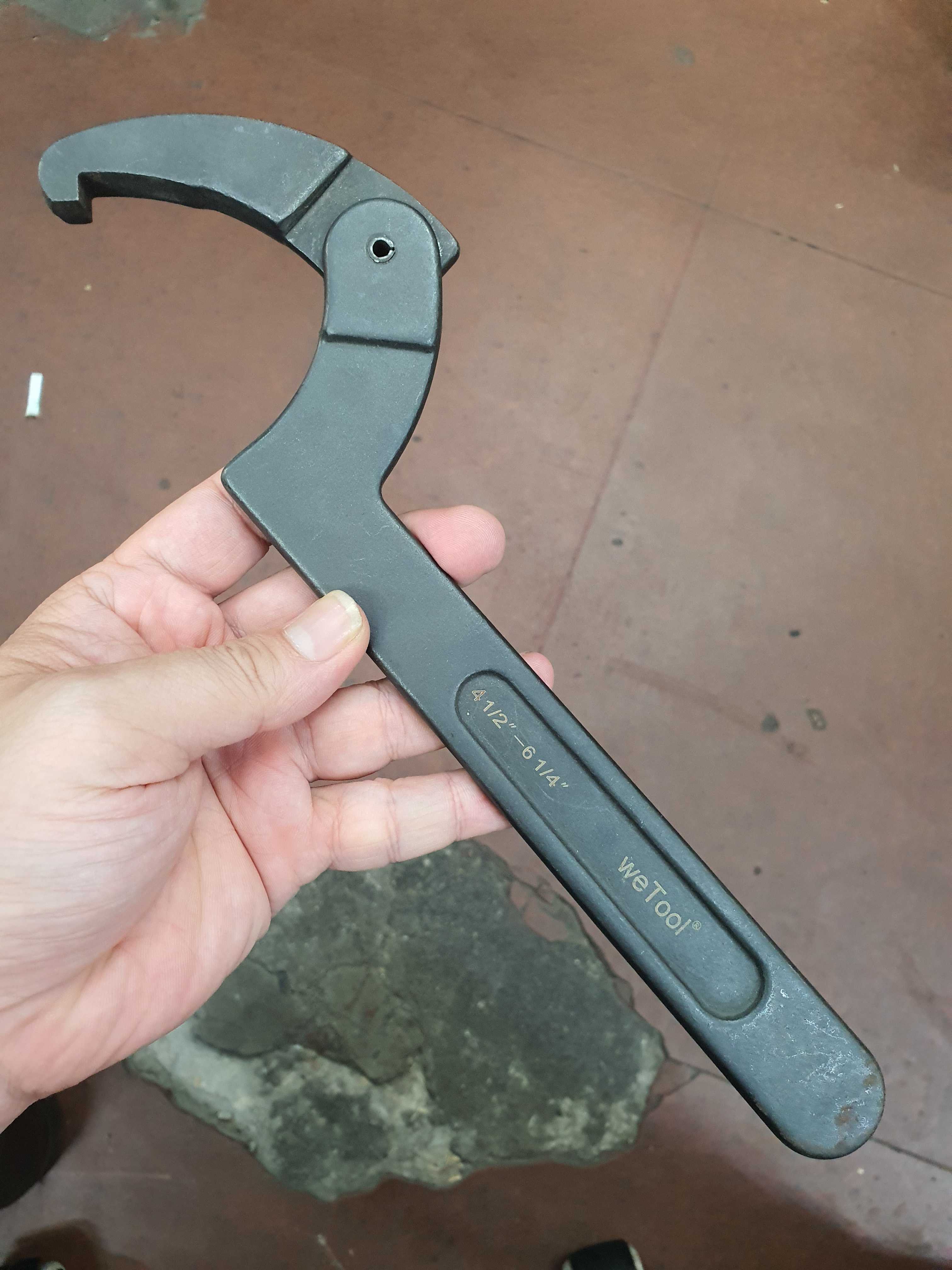 Cờ Lê Móc Wetools 115mm-160mm (Cờ Lê Móc, Khóa Móc)