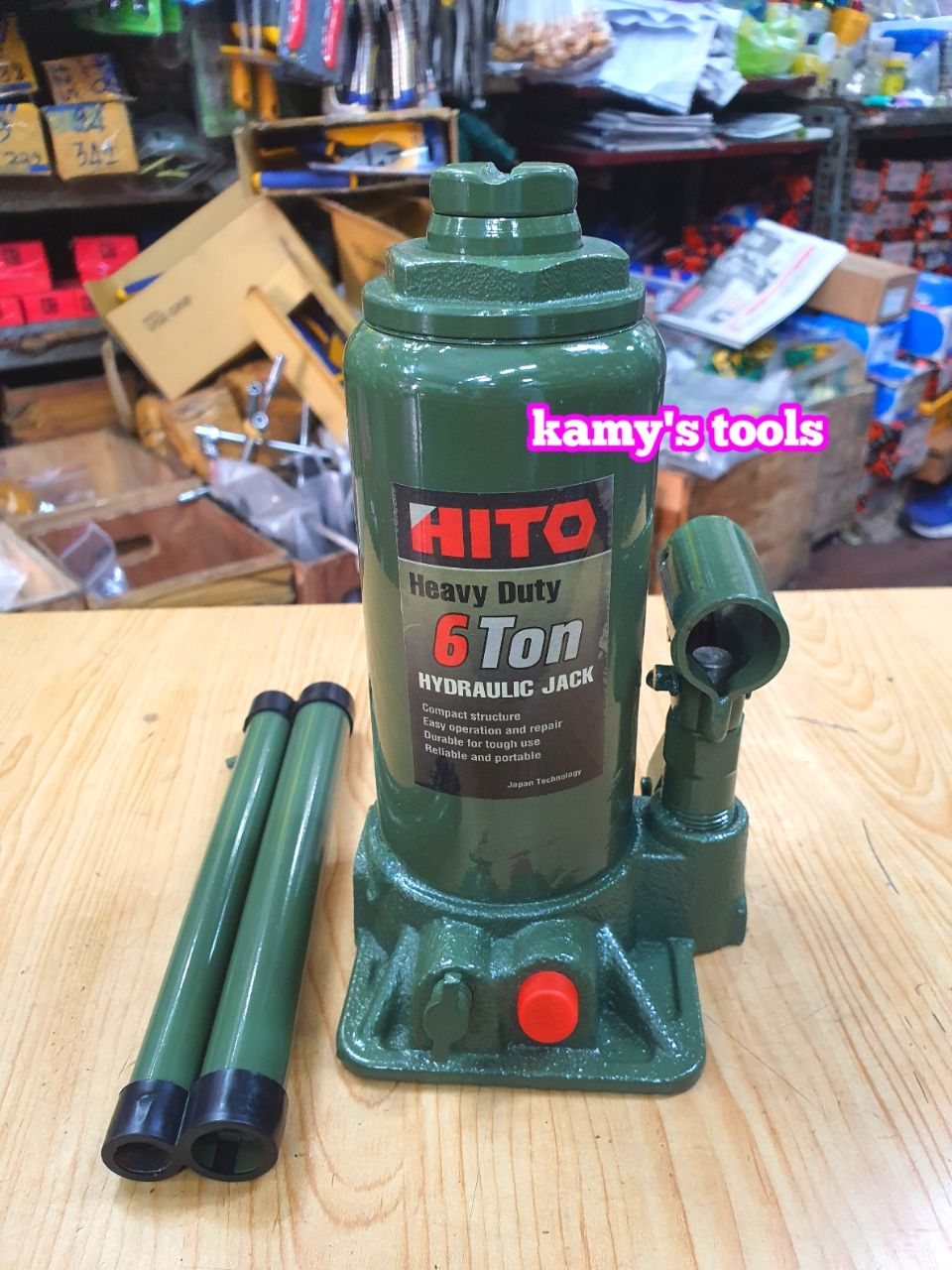 KÍCH CON ĐỘI THỦY LỰC 6 TẤN (CON ĐỘI THỦY LỰC, KÍCH THỦY LỰC, CON ĐỘI Ô TÔ)