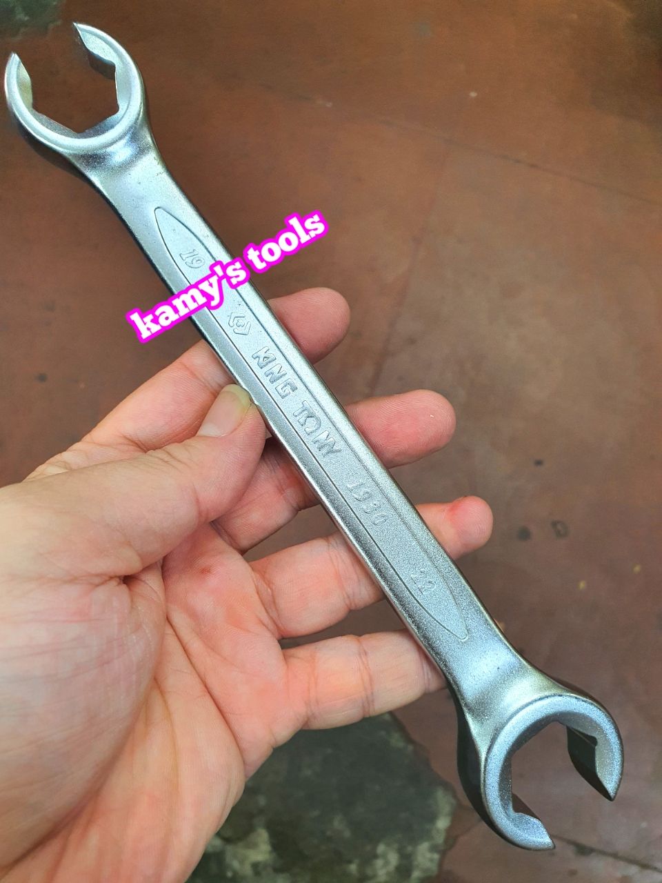 Cờ Lê Mở Ống Dầu Kingtony 8mm-10mm, 10mm-11mm, 10mm-12mm, 11mm-13mm, 12mm-14mm, 14mm-17mm, 17mm-19mm, 19mm-22mm 19300810 19301011 19301012 19301113 19301214 19301417 19301719 19301922