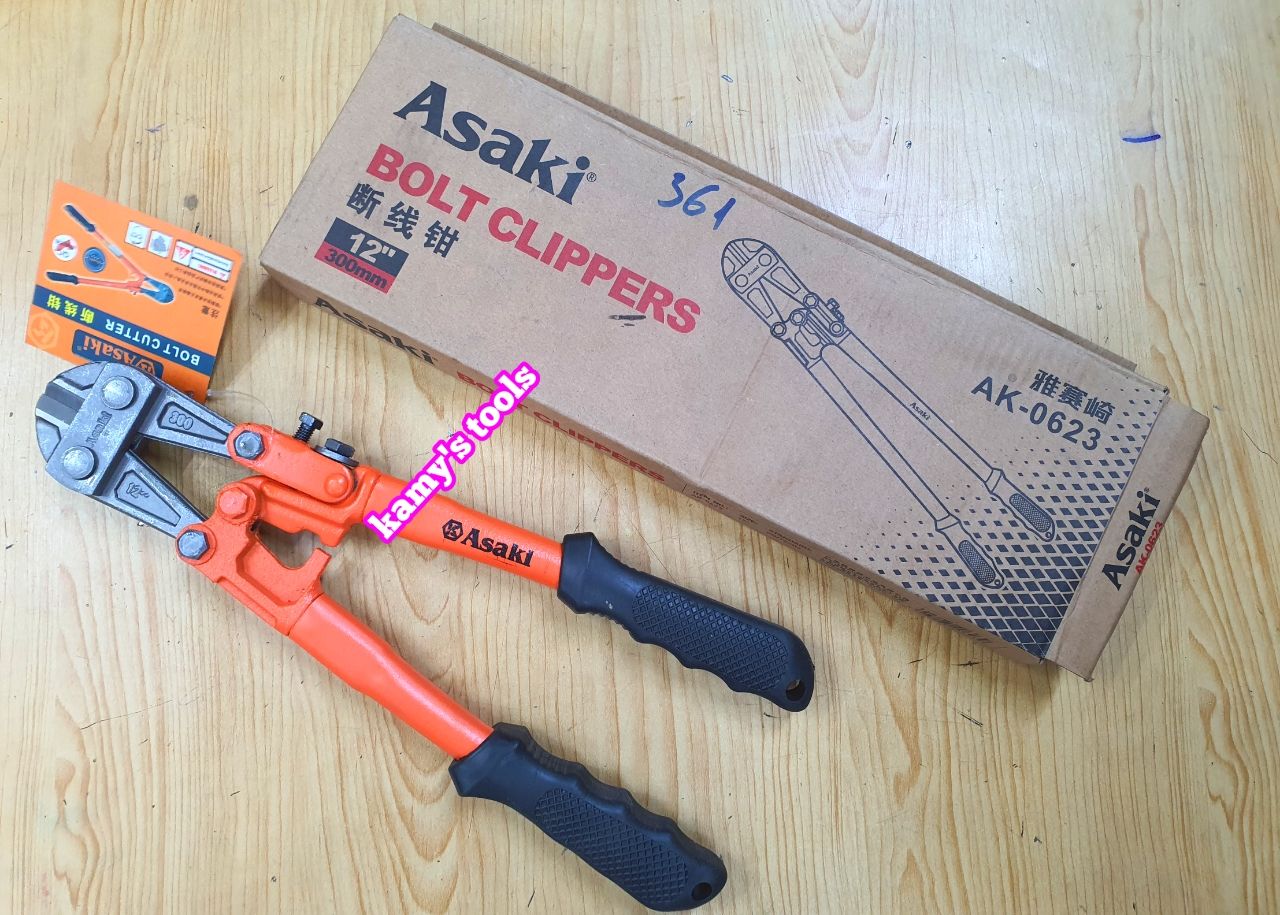 Kìm Cộng Lực Cắt Sắt Kẽm 12 inch 300mm Asaki Ak-0623