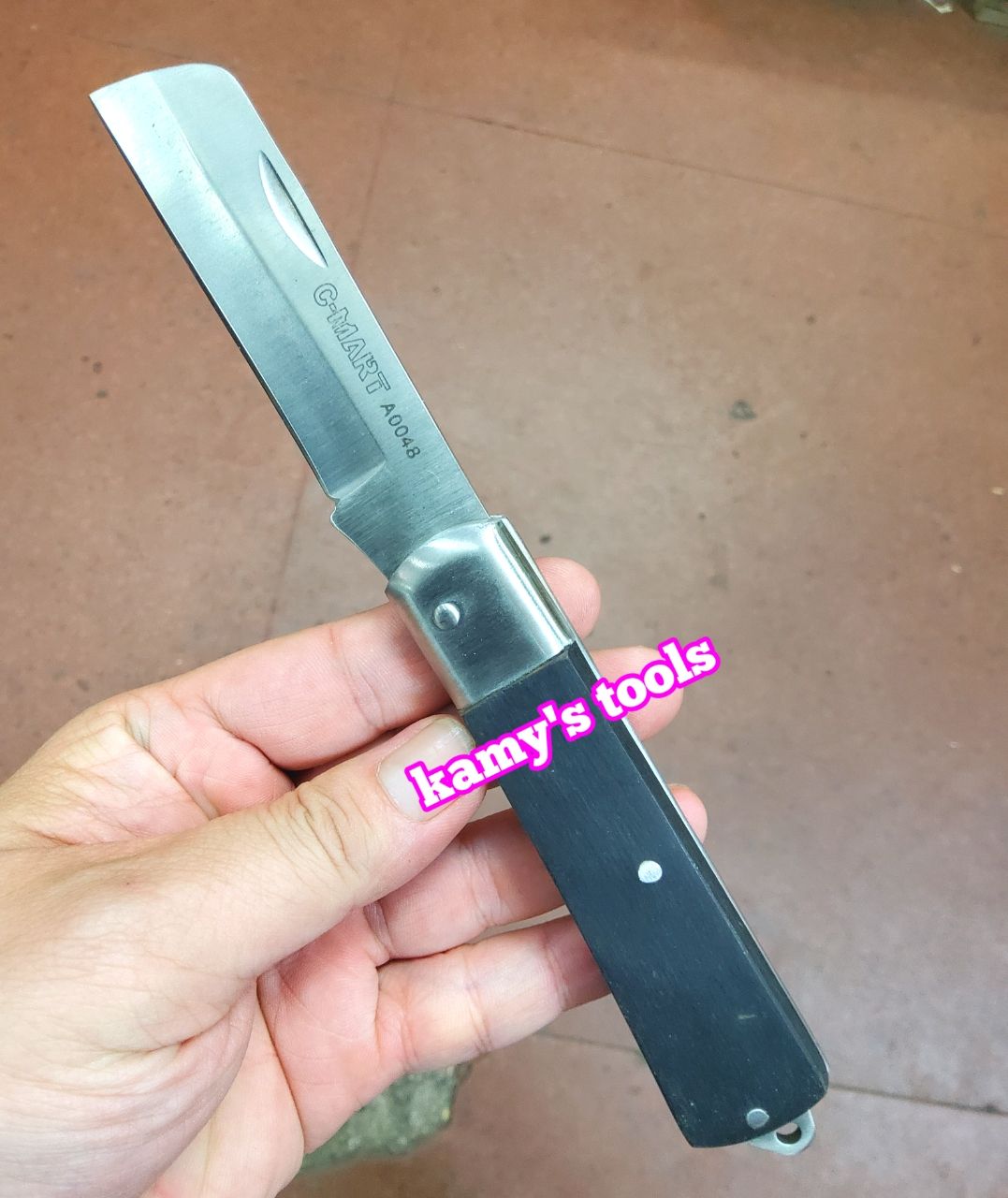 Dao xếp gấp gọn cắt đa năng điện lực c-mart a0048 a0049