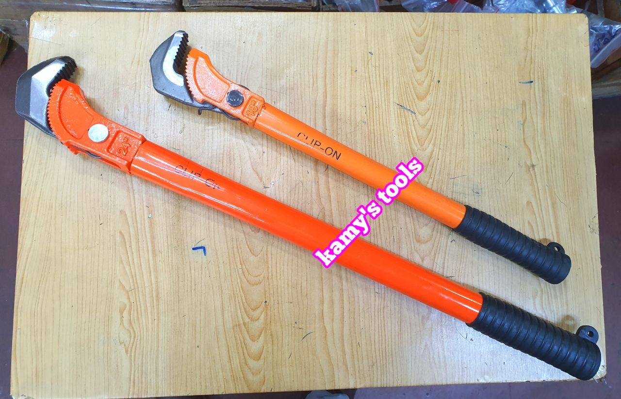 Mỏ Lết Răng Kẹp Nhanh Clip On Dài 450mm 600mm (Mỏ Lết Răng Đa Năng)