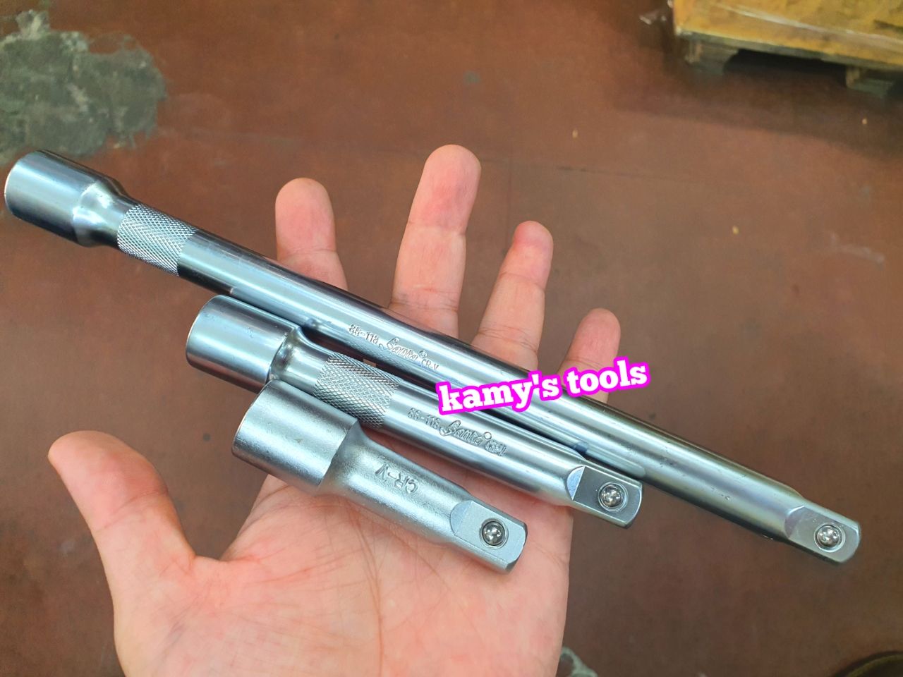 Cần nối, khúc nối tuýp 1/2 inch Santa 3 inch 5 inch 10 inch 75mm 125mm 250mm, cần tuýp nối