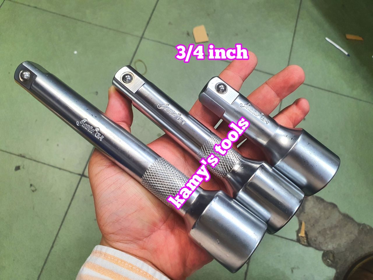 Cần nối, khúc nối tuýp 3/4 inch Santa 4 inch 8 inch 100mm 200mm, cần tuýp nối