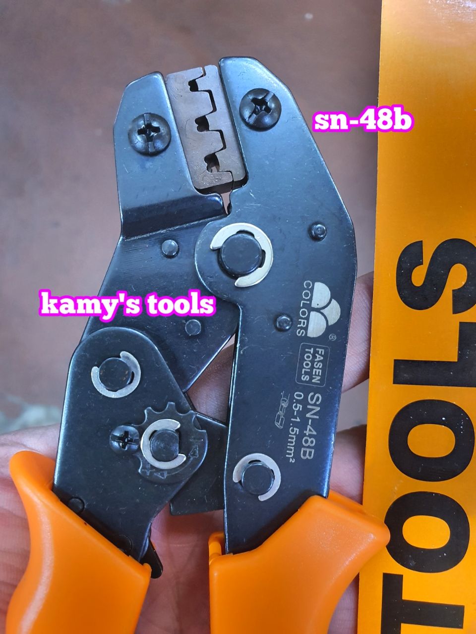 Kìm Bấm Cos Fasen Sn-48b (Kìm Bấm Cos Xe Máy, Kiềm bấm cos)