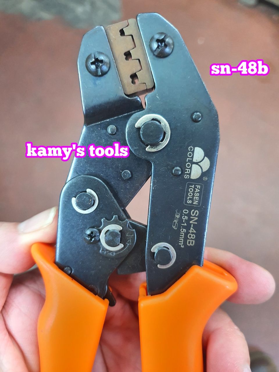 Kiềm Bấm Cos Xe Máy Fasen Sn-48b (Kềm Bấm Cos, Kìm Bấm Cos)