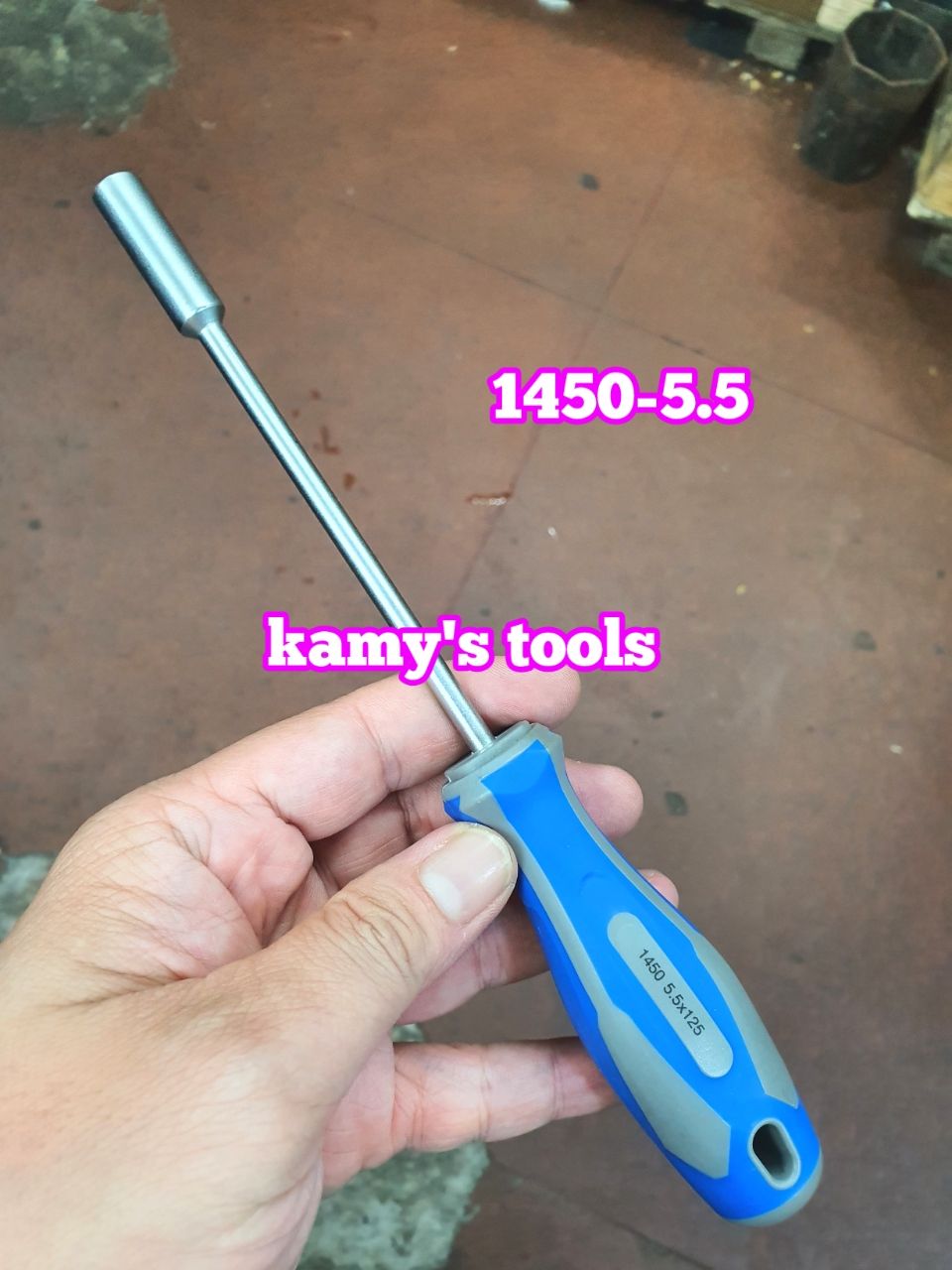 Tua vít vặn ốc đầu lục giác Kingtony 5.5x125mm model 1450-55