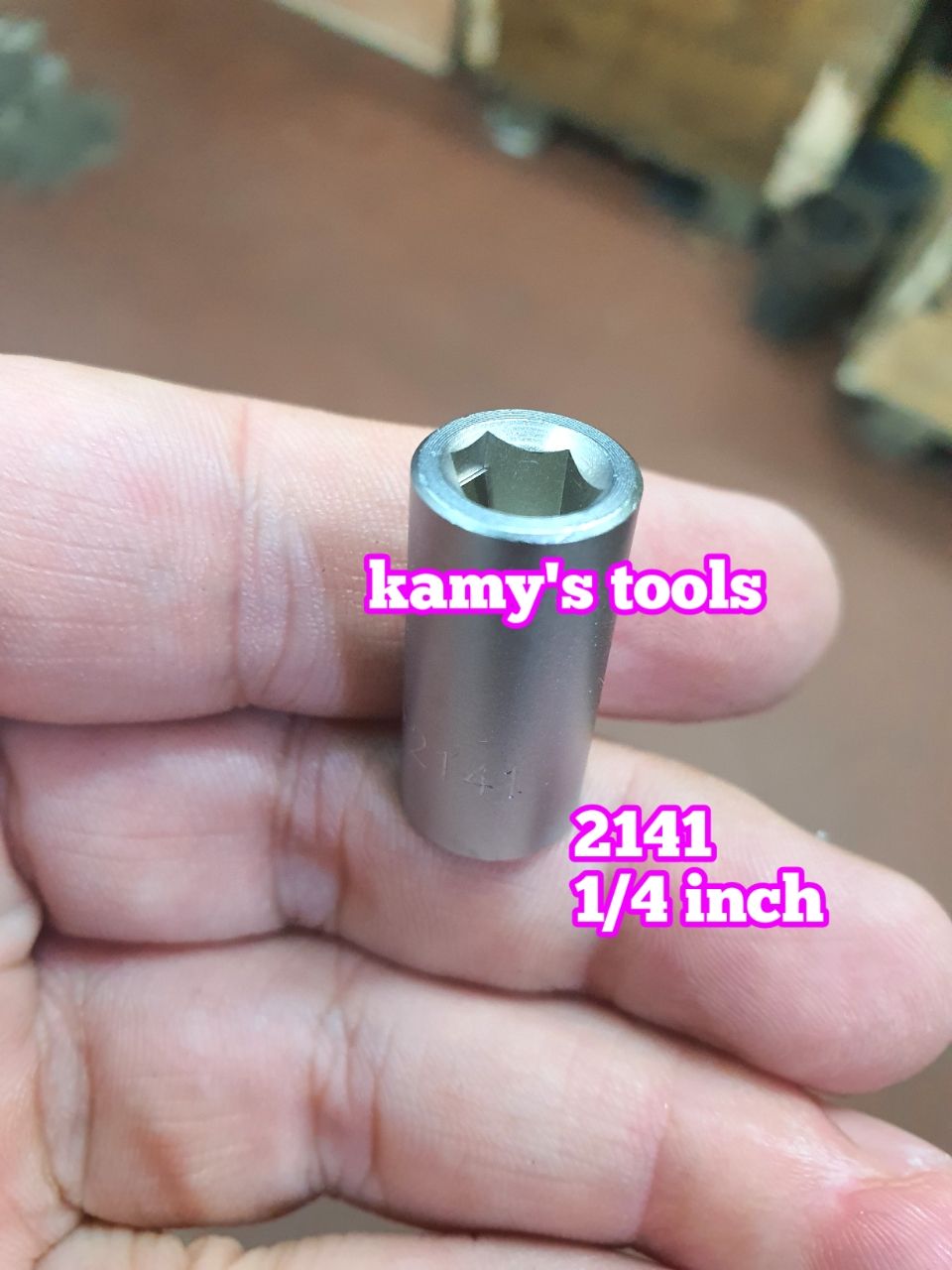 Đầu chuyển 1/4 3/8 1/2 sang bắn vít 6.35mm Kingtony model 414808S, 2141, 314808S bán lẻ từng cái