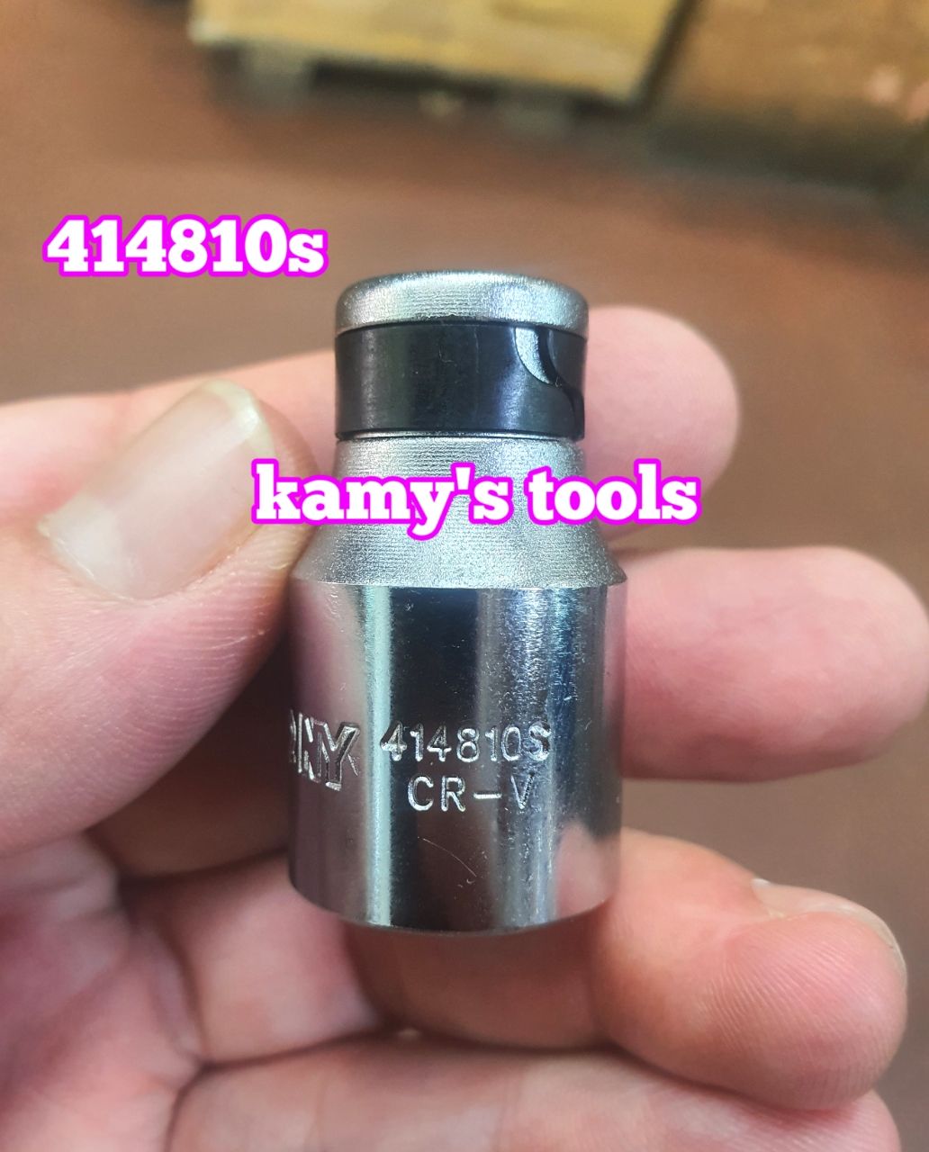 Đầu chuyển bulong 1/2 inch sang đầu vít đóng 8mm 5/16 Kingtony 414810S