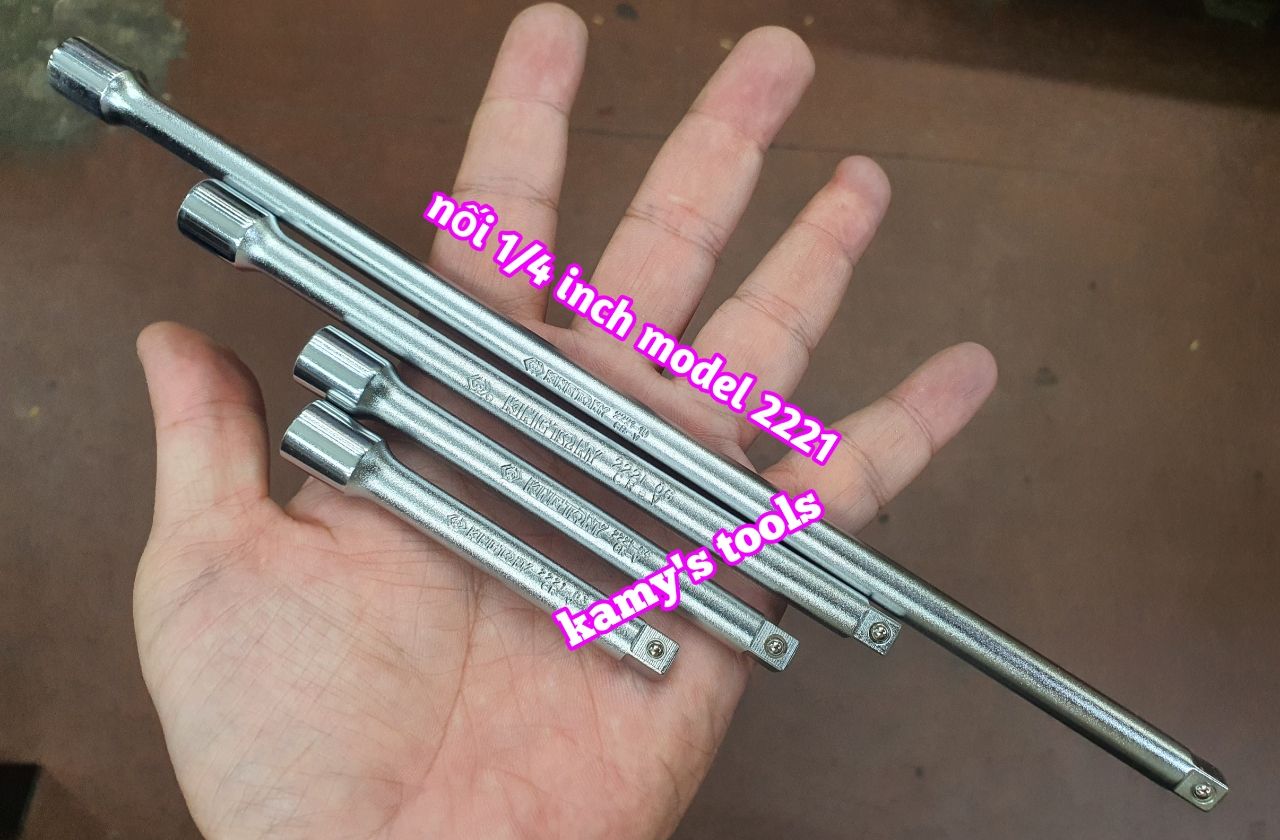 Khúc nối 1/4 inch kingtony 3 inch 75mm 4 inch 100mm 6 inch 150mm 10 inch 250mm model 2221-03, 2221-04, 2221-06, 2221-10