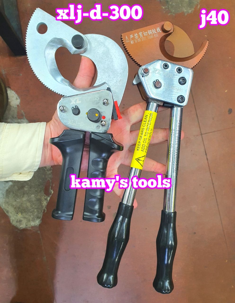 Kìm Cắt Cáp Nhông J40 Và Xlj-D-300 Đồng Nhôm 300mm2, Kiềm Cắt Cáp, Kềm Cắt Cáp