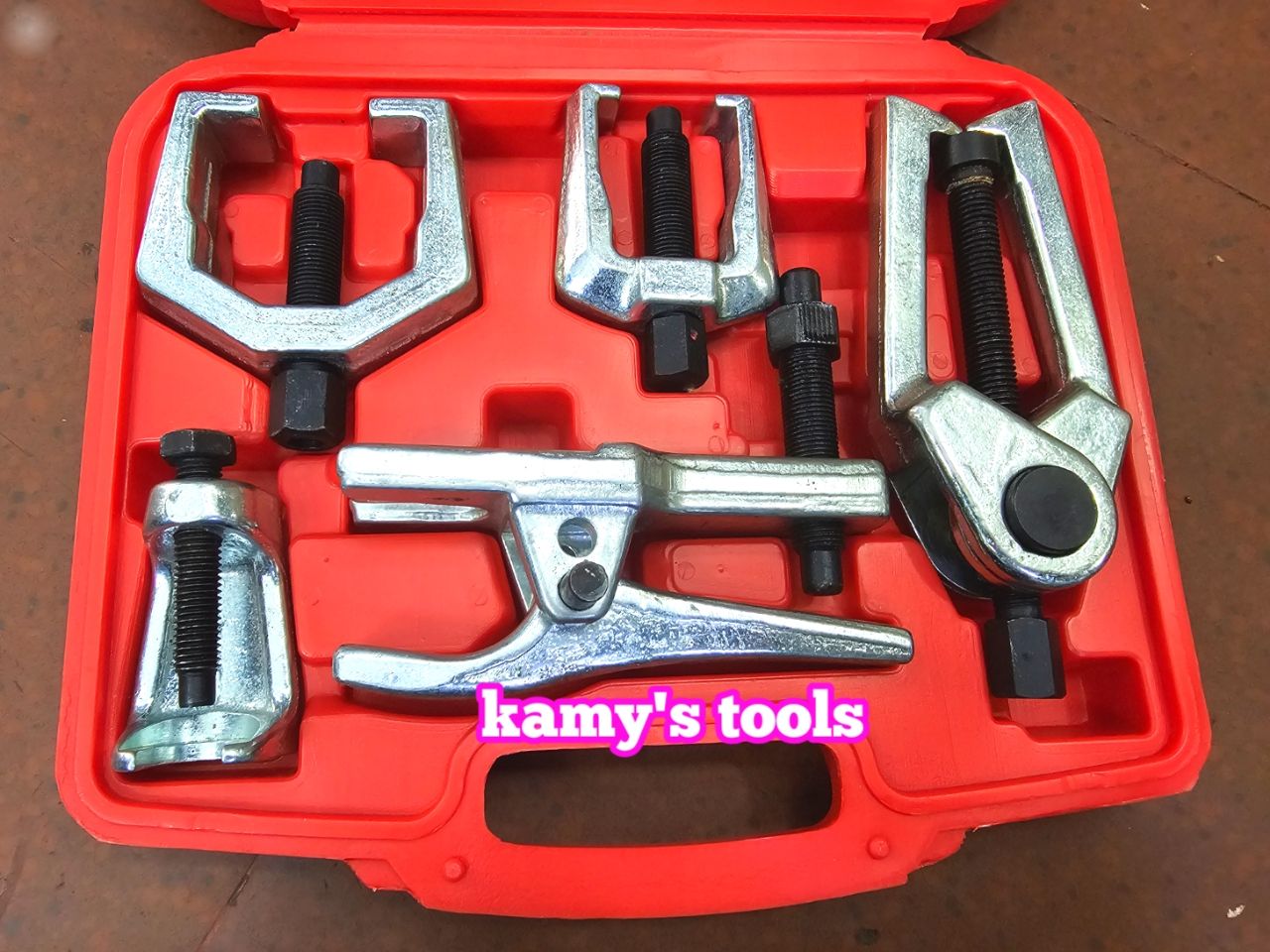 Bộ vam cảo tháo rotuyn 5 chi tiết kamytools