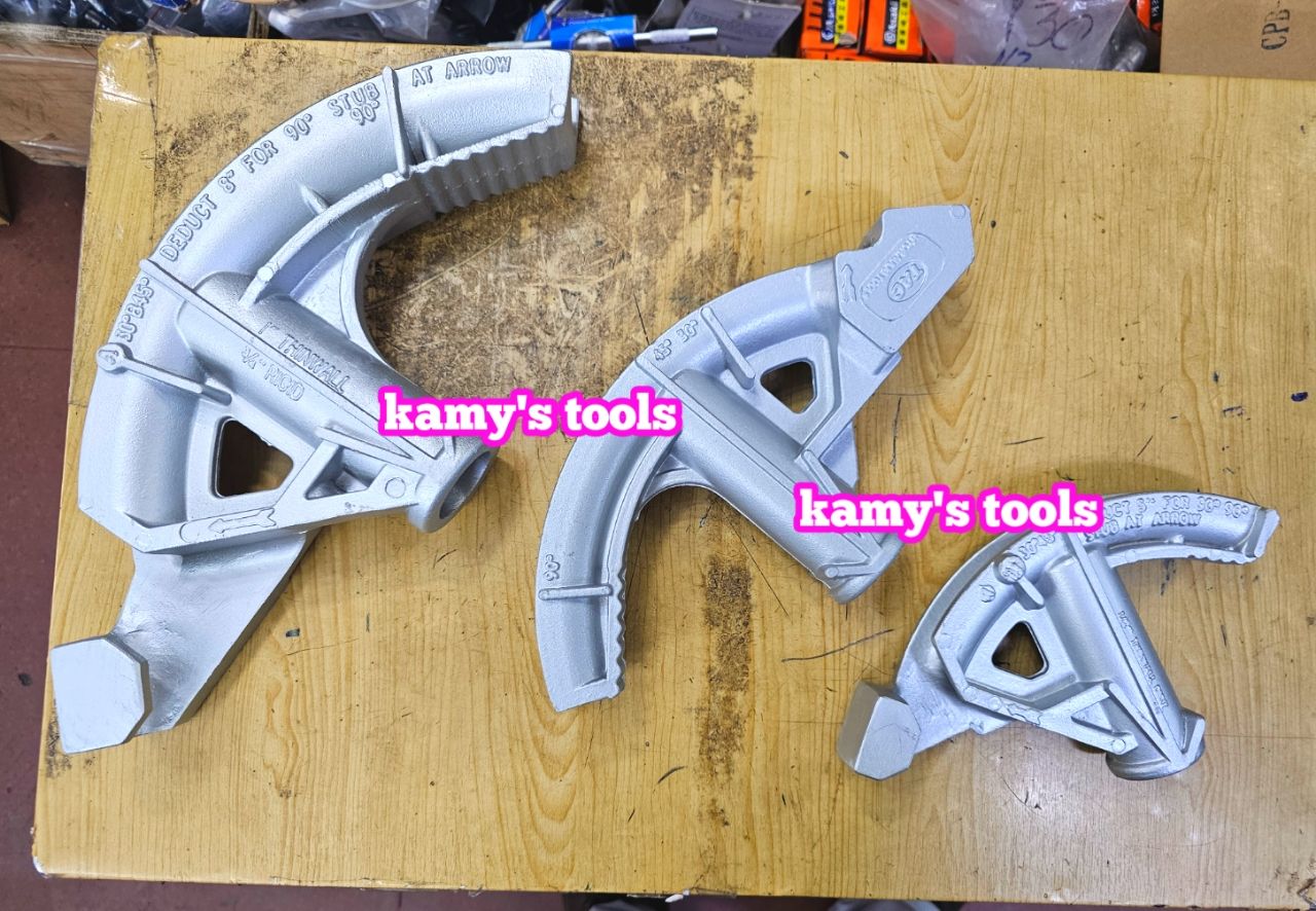 Dụng cụ uốn ống điện EMT 90 độ 19mm 25mm 31mm TAC Taicheng, vam uốn ống CPB-19A CPB-25A CPB-31A