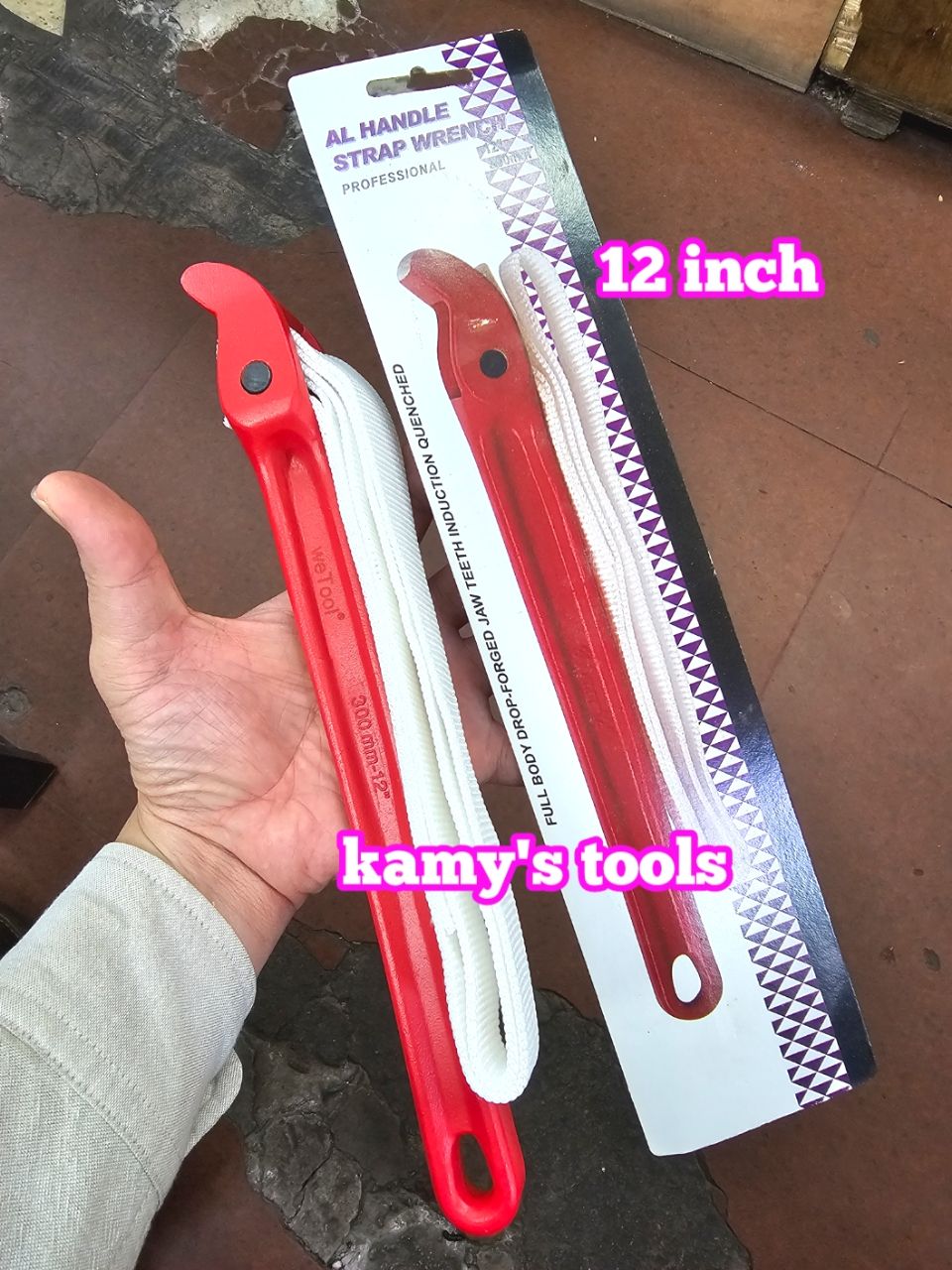 CẢO MỞ LỌC NHỚT LỌC DẦU BẰNG DÂY 9 INCH 12 INCH WETOOLS