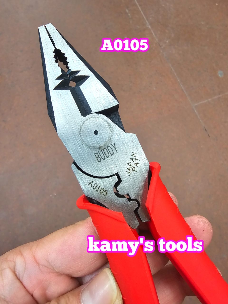 Kìm điện cao cấp Buddy 9" 3 trong 1 A0105 dài 225mm