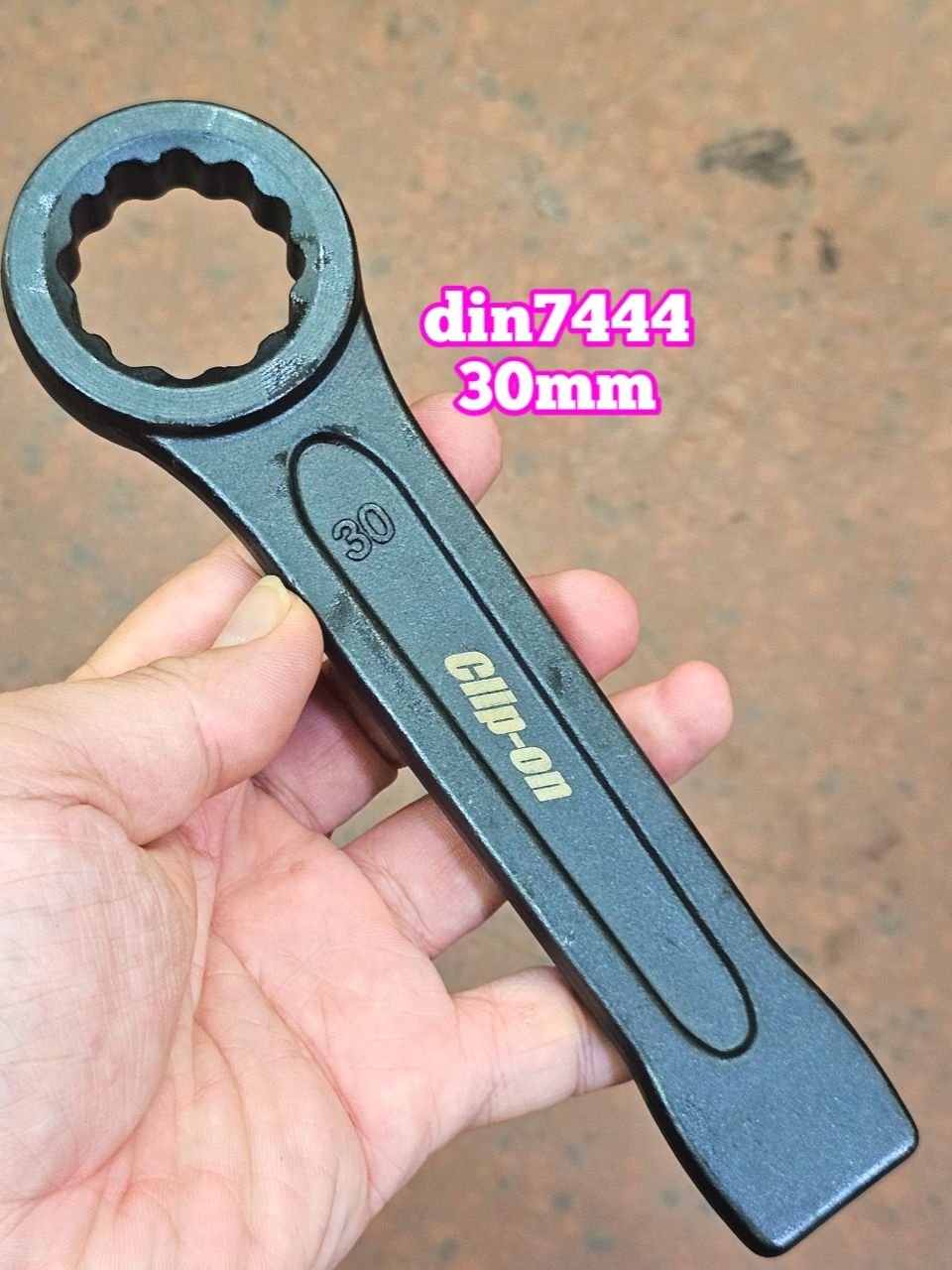 Cờ Lê Vòng Đóng 30mm Clip On (Vòng Đóng 30mm, Cờ Lê Đóng 1 Đầu Vòng 30mm)