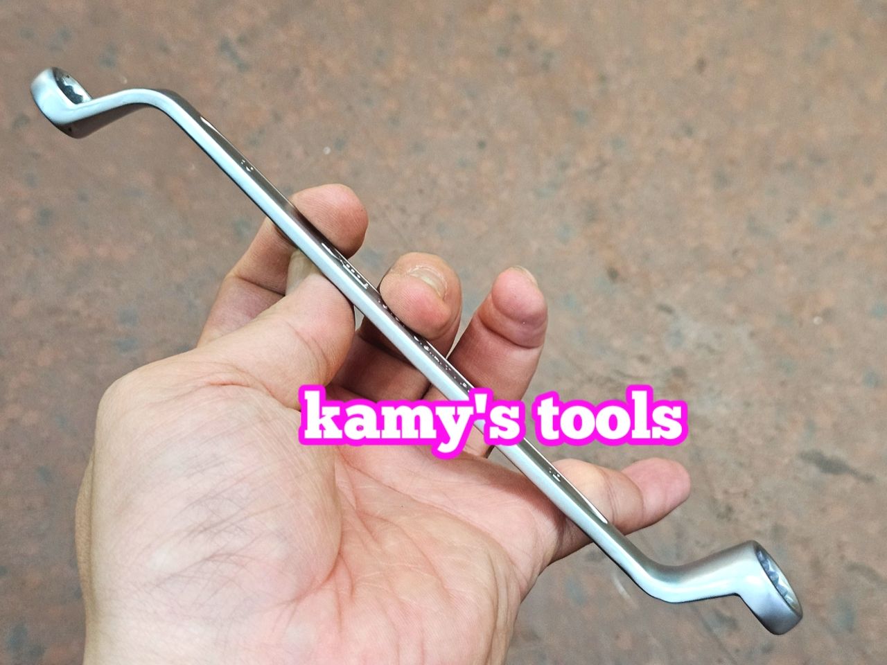 Cờ lê 2 đầu vòng Luxtop loại cao cong 60 độ 8х9 8x10 10x12 12x13 12x14 13x15 14x15 14x17 17x19 19x2 21x23, hai đầu vòng