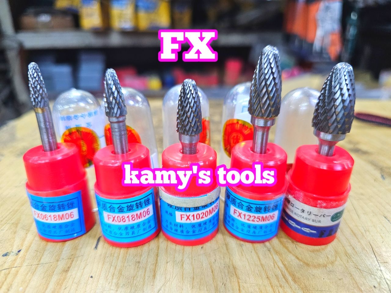 Mũi Mài Mũi Doa Hợp Kim Thép Fx 6mm 8mm 10mm 12mm 14mm 16mm