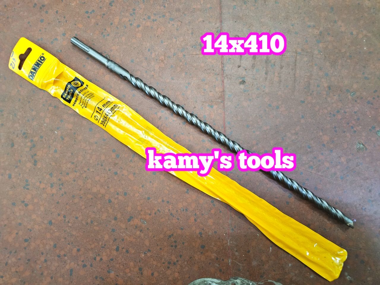 Mũi khoan bê tông đuôi gài 4 rãnh 14mm 16mm 18mm 20mm 22mm 25mm dài 410mm