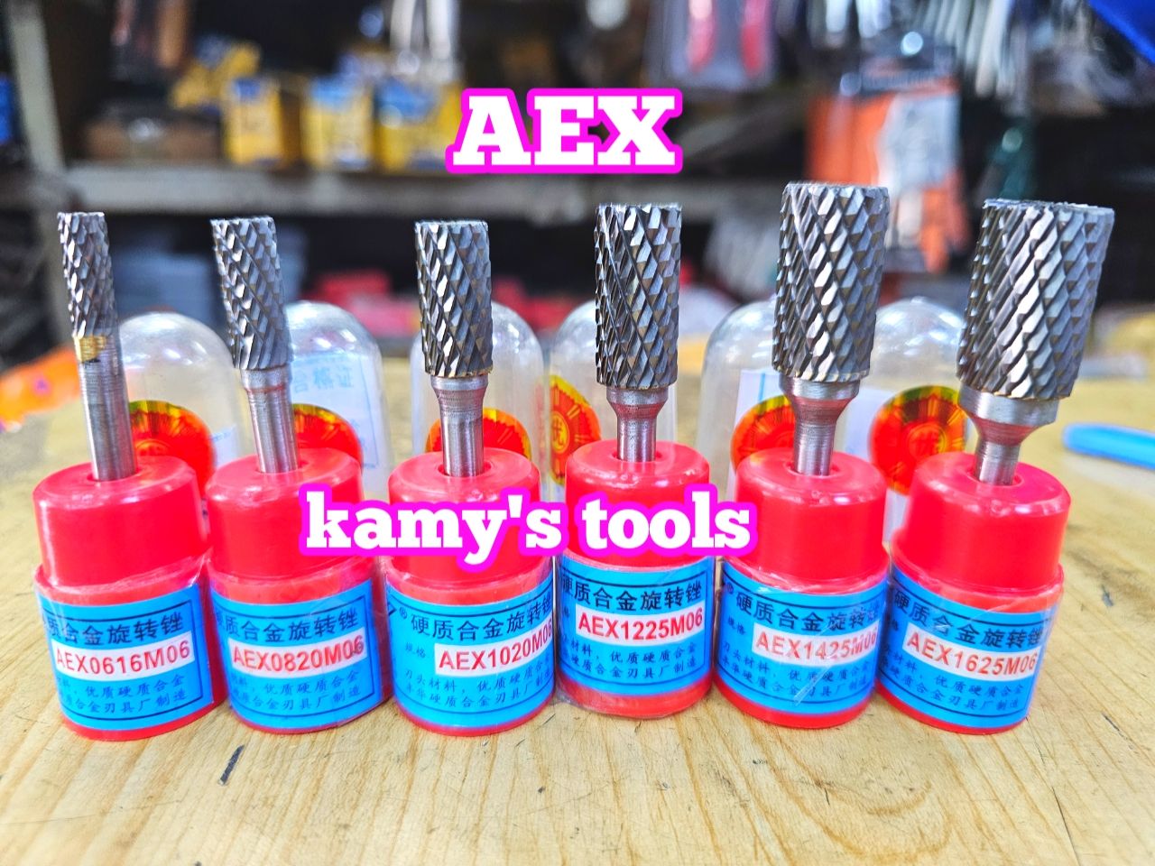 Mũi Mài Mũi Doa Hợp Kim Thép Aex 6mm 8mm 10mm 12mm 14mm 16mm