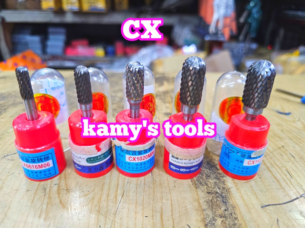 Mũi Mài Mũi Doa Hợp Kim Thép CX 6mm 8mm 10mm 14mm 16mm