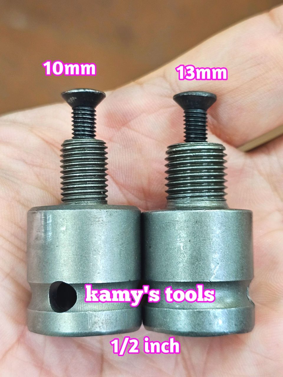 Đầu chuyển từ bulong 1/2 inch sang đầu khoan 10mm 13mm