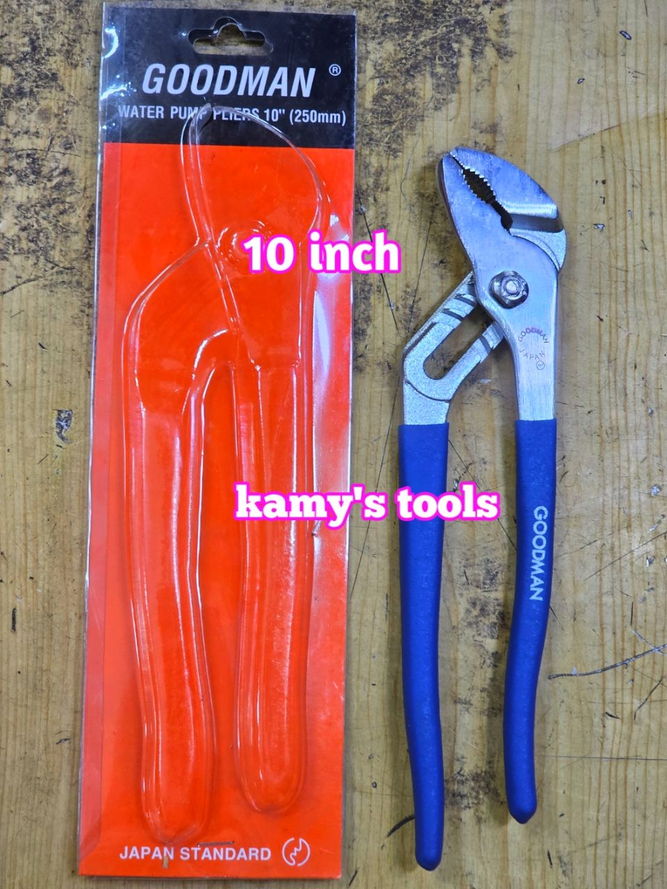 Kìm Mỏ Quạ Goodman 10 Inch 250mm 12 Inch 350mm , Kìm Bờ Rô, Kìm 5 Lỗ