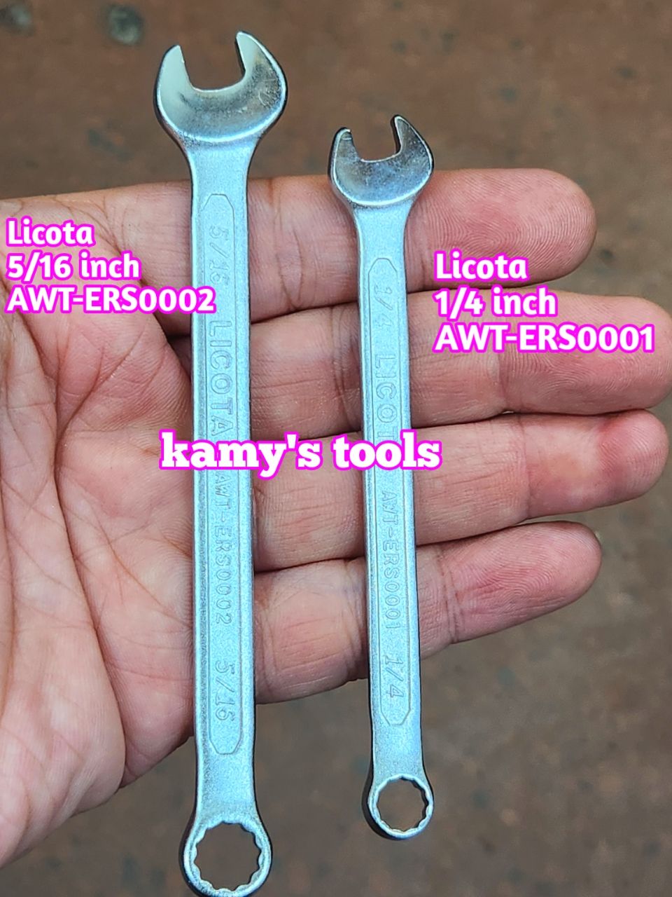 Cờ Lê Vòng Miệng Hệ Inch Licota Awt-Ers0001 Awt-Ers0002