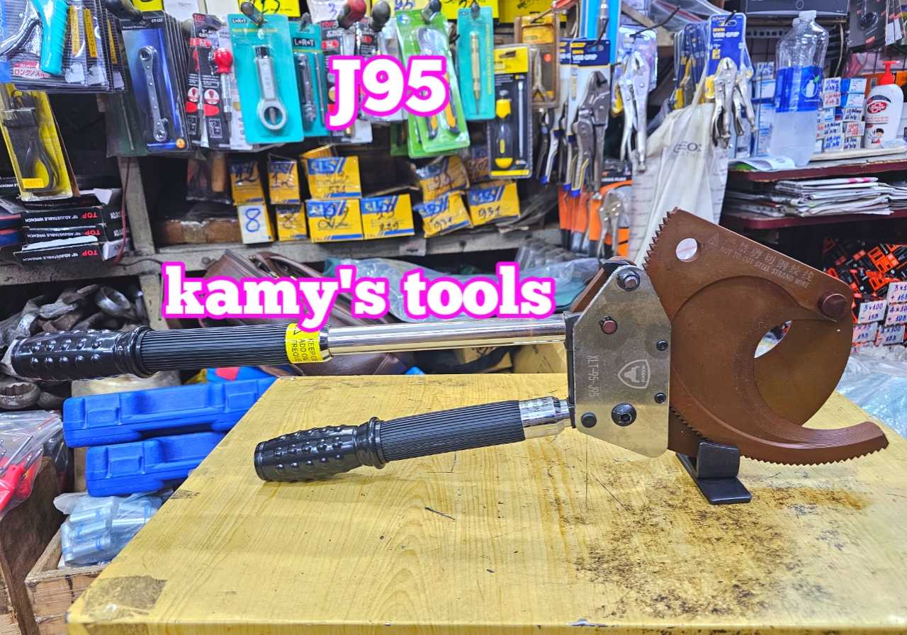 Kìm cắt cáp nhông J95 cắt cáp điện đồng nhôm đường kính 95mm, kéo cắt cáp