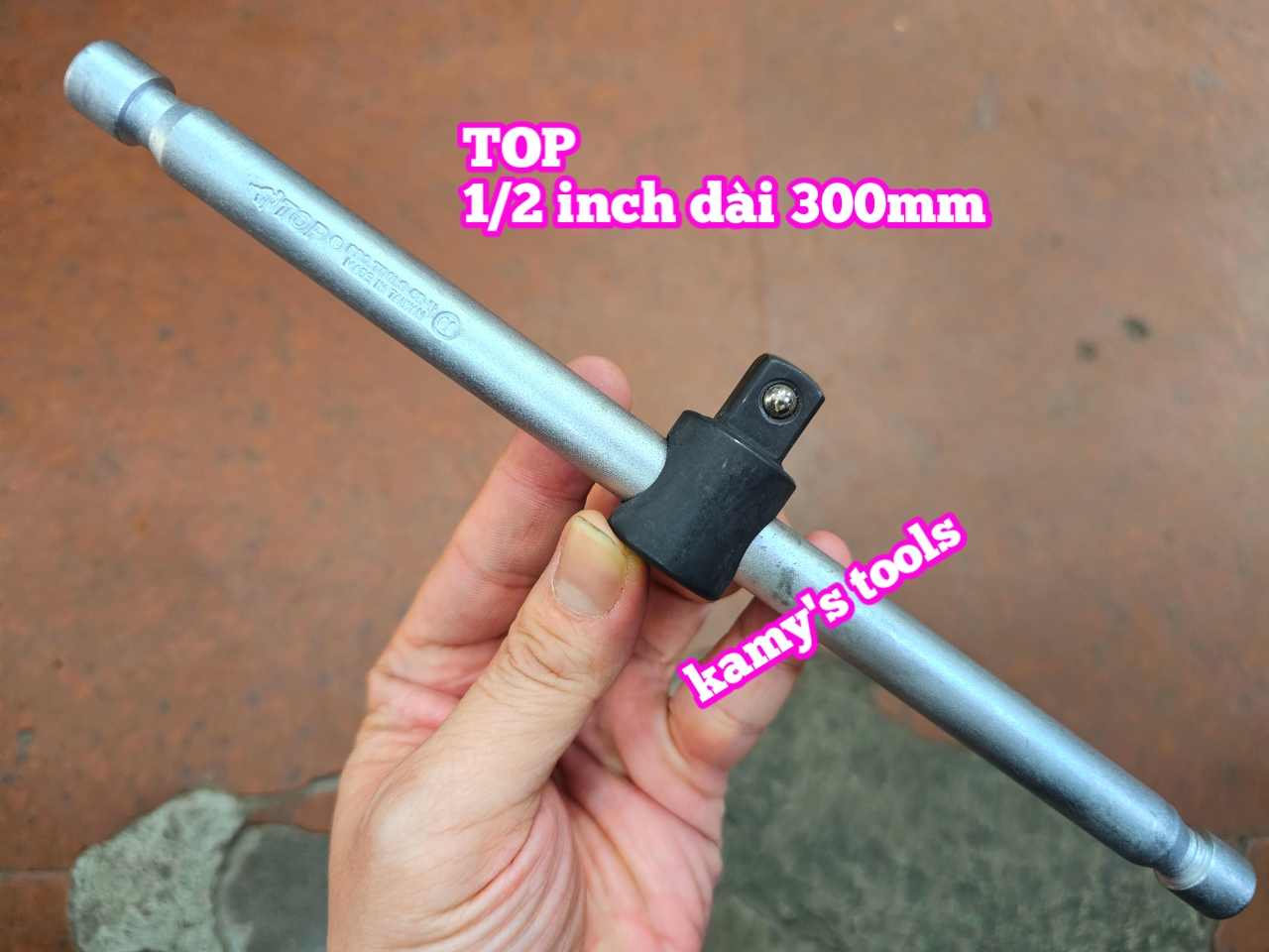Cần siết đầu trượt kéo 1/4 inch dài 115mm và 1/2 inch dài 10 inch 250mm 12 inch 300mm Top