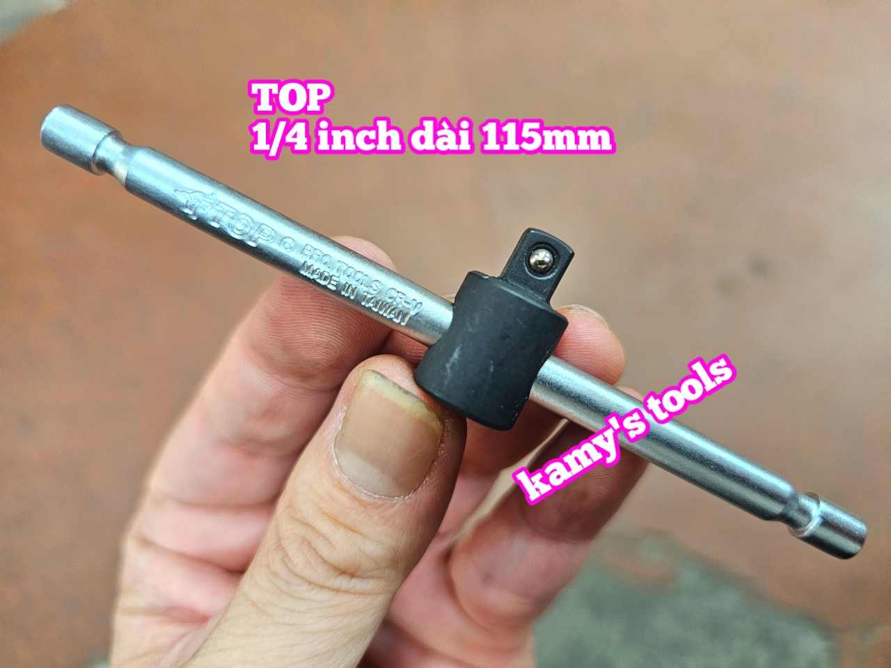 Cần siết đầu trượt 1/4 inch top dài 115mm SL-1406M