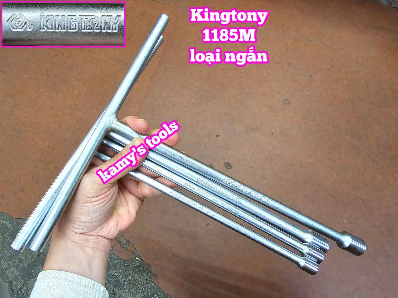 Cần tuýp chữ T đầu ngắn Kingtony 8mm 9mm 10mm 12mm 14mm 17mm 19mm 118508M 118509M 118510M 118512M 118513M 118514M 118517M 118519M