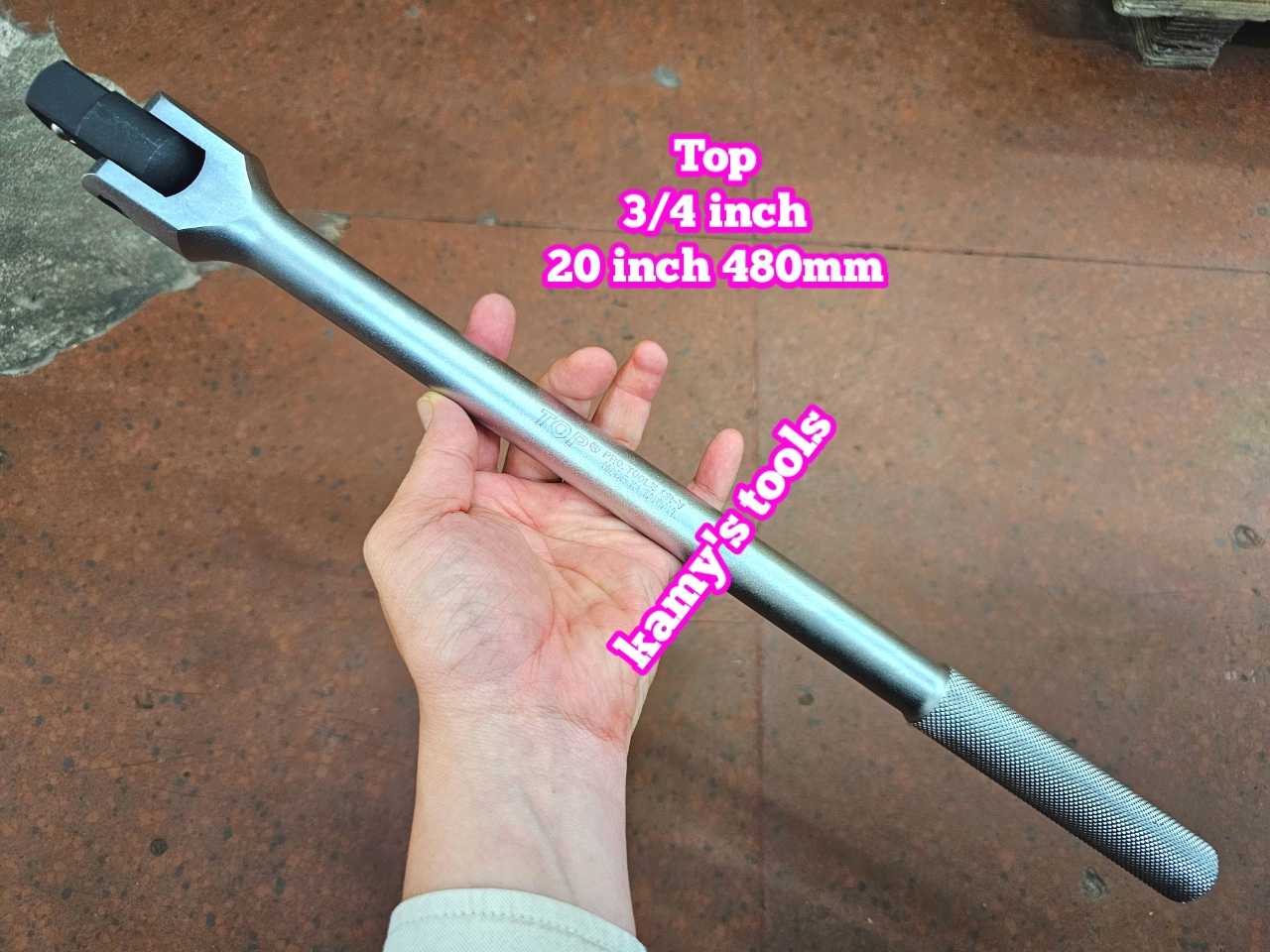 Cần tuýp siết lắc léo cần mạnh 3/4 inch Top dài 20 inch 480mm TSA-00004M