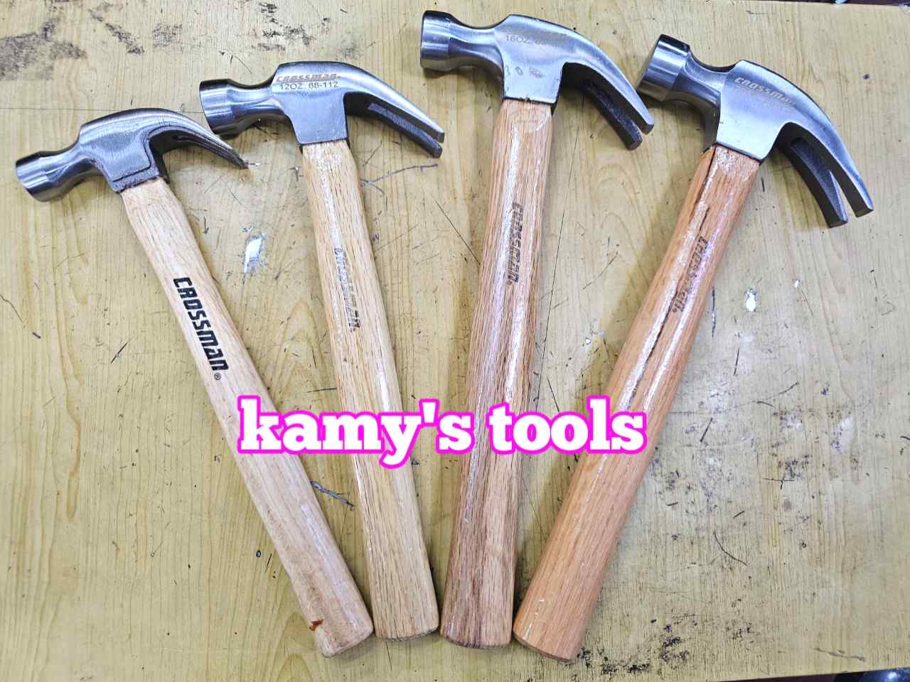 Búa nhổ đinh cán gỗ Crossman 8oz 12oz 16oz 20oz model 68-108 68-112 68-116 68-120