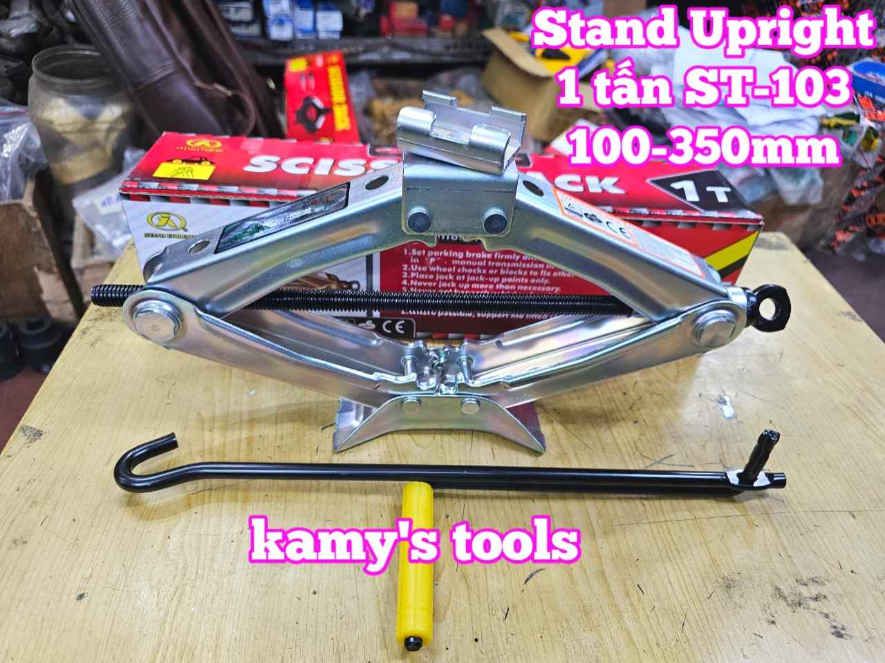 Kích xếp chữ A 1 tấn ST-103 con đội xếp 1 tấn Stand Upright