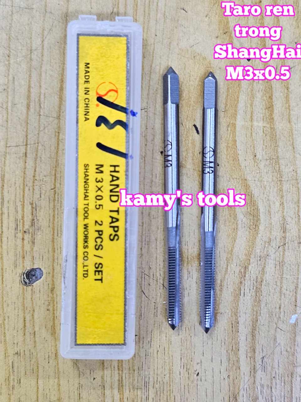 Bộ ta rô taro tạo ren trong M3 M4 M5 M6 M8 M10 M12 Shanghai thượng hải nhiều bước ren