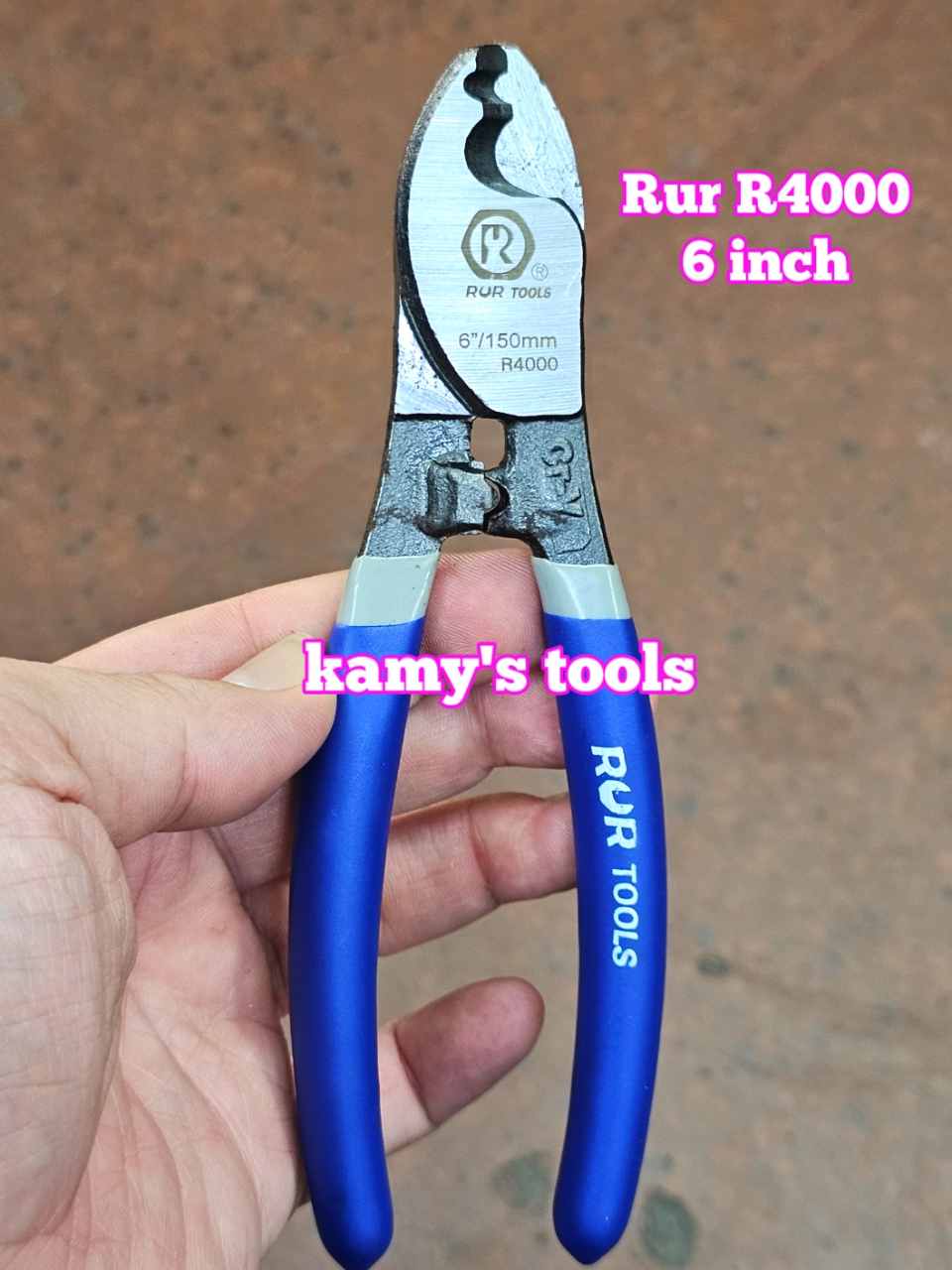 Kìm cắt cáp điện Rur R4000 dài 6 inch 165mm