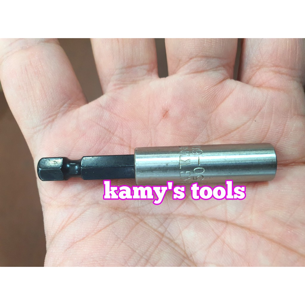 Đầu nối lục giác sang bắn vít 1/4 kingtony model 750-60