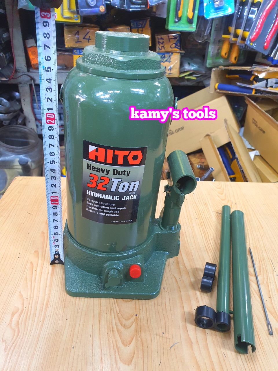 Kích con đội thủy lực 32 tấn loại xác lớn 288mm-473mm