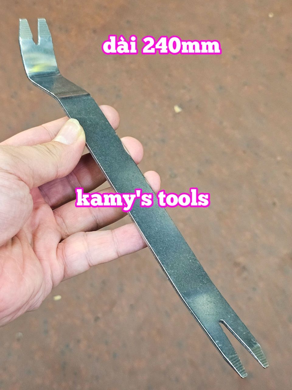Thanh cạy nội thất, nạy taplo ô tô chiều dài 240mm kamytools