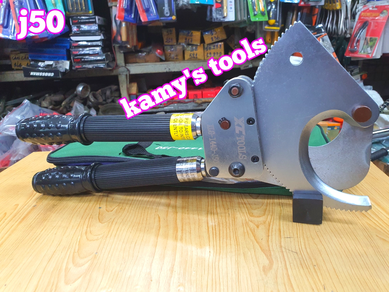 Kìm cắt cáp nhông J50 cắt cáp điện ACSR 1440mm2 xctools