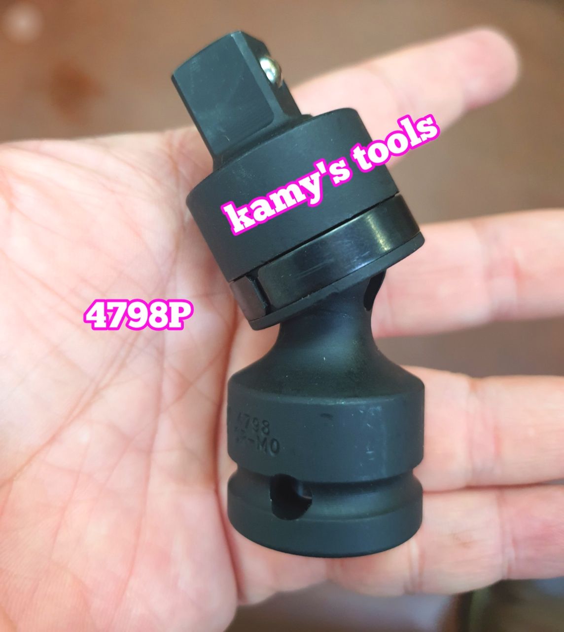 4798P Đầu nối lắc léo có bi 1/2 inch Kingtony dài 74mm