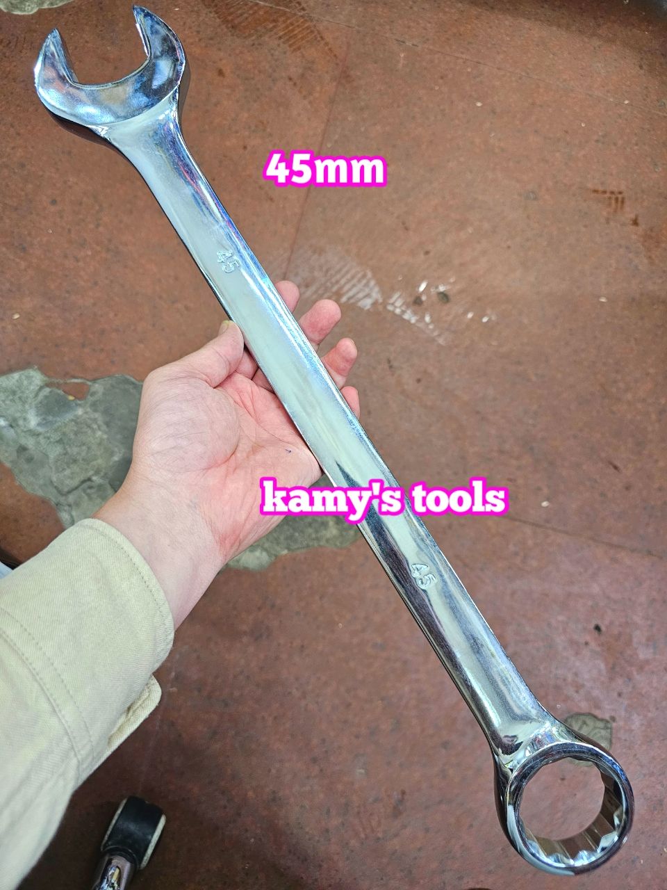 Cờ lê vòng miệng 45mm dài 535mm không hiệu kamytools