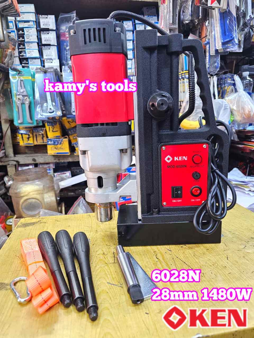 Máy khoan từ KEN 6028N 28mm công suất 1480W (GIÁ ĐÃ CÓ VAT)